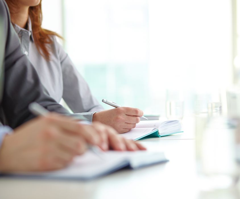 Working at conference