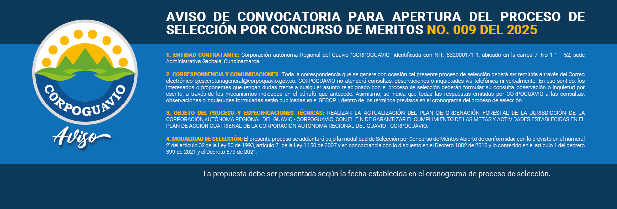 AVISO CM 009 DEL 2025